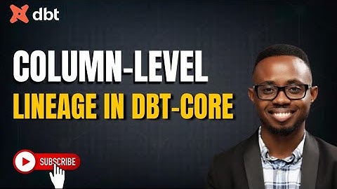 Unlock Column-Level Lineage in dbt core | Full Demo with dbt-colibri