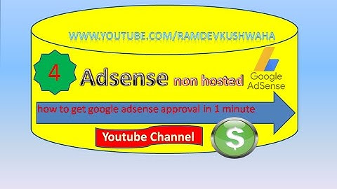 Adsense Trick 2017 Get Fully Approved Non Hosted Google AdSense In one Minutes