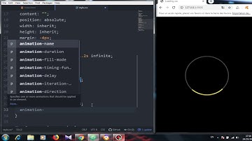 Pure CSS Loading Spinner Animation Using Only HTML and CSS