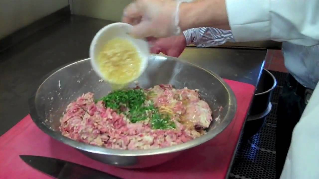 Basil T's Video Recipe - Big Vic's Meatball Recipe - YouTube