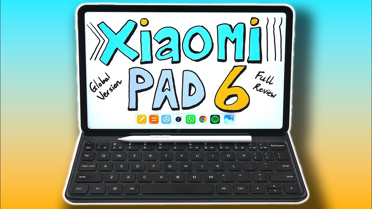 Review - Xiaomi Pad 6 with all its accessories