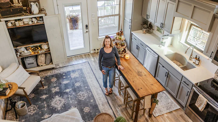 Her Stunning Tiny Home w/ Main Floor Bedroom & Standing Loft
