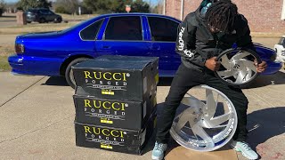 UNBOXING MY NEW RUCCI WHEELS