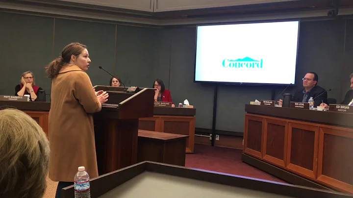 CCA at Concord Council Meeting: Cora Mitchell Publ...