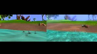 Spore - Creature Stage Intro Graphics Comparison
