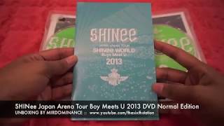 샤이니 シャイニー SHINee Japan Arena Tour Boy Meets U 2013 DVD Normal Edition Unboxing