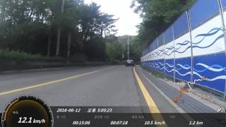 20160613  북악 업힐 소니 as200v 방수팩