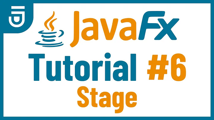 Stage | JavaFX GUI Tutorial for Beginners