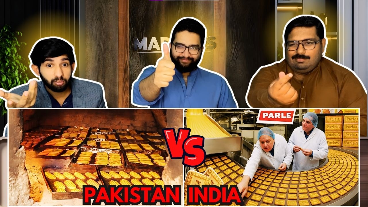 Pakistan vs India Biscuit Factory Hygiene 😱 | Shocking Comparison Reaction
