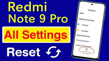 How to Reset Settings in Redmi Note 9 Pro | Redmi Note 9 Pro Settings Reset Kaise Kare