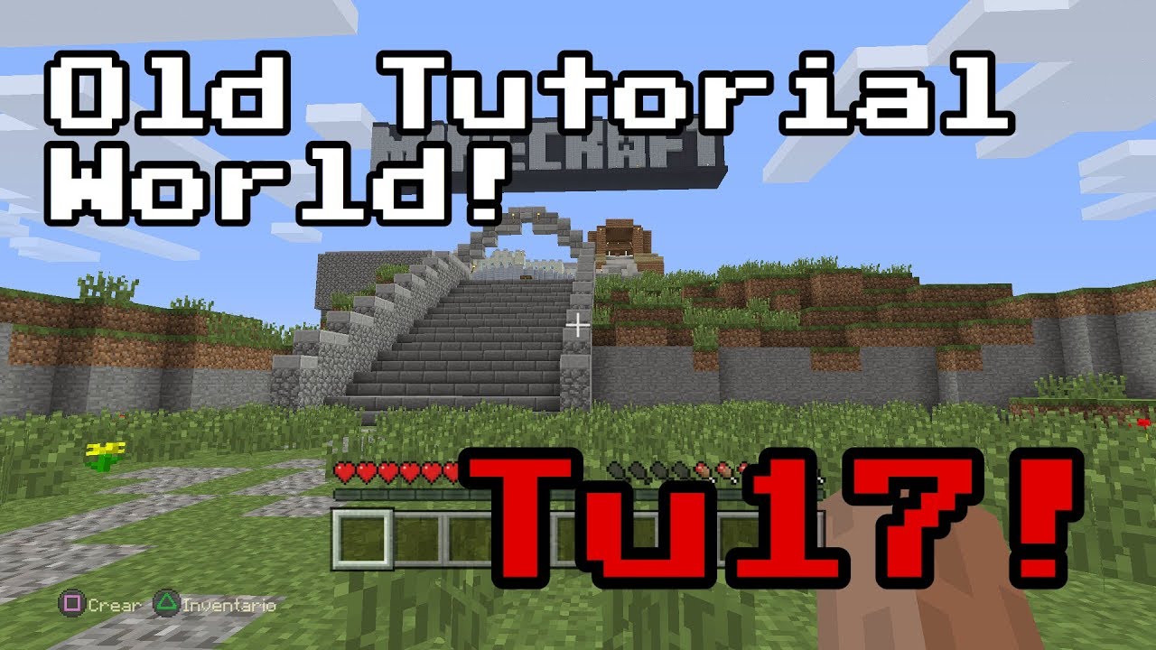 minecraft tutorial world