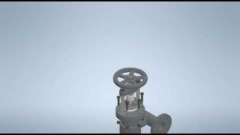 Autodesk Inventor Check Valve animation explode