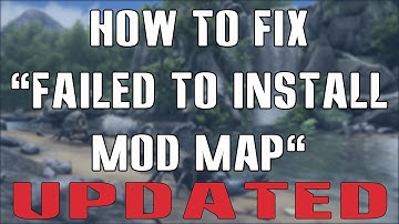ARK: How to Fix "Failed to install Mod Map" Error (Tutorial) | Update 2017 + Program