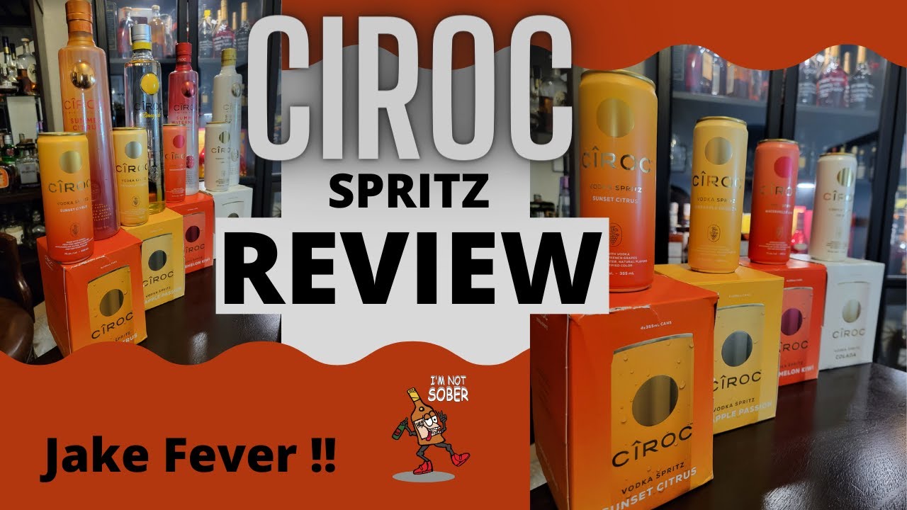 Ciroc Spritz Any Good?  - New Ciroc Spritz Review 