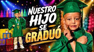 La graduación de Kinder de nuestro hijo.