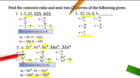 Illustrating Geometric Sequence (Quarter 1 -  Module 4) Grade 10