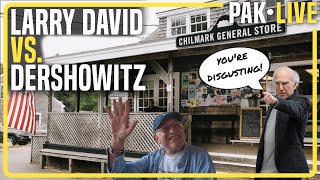 Larry David CRUSHES Alan Dershowitz on Martha's Vineyard