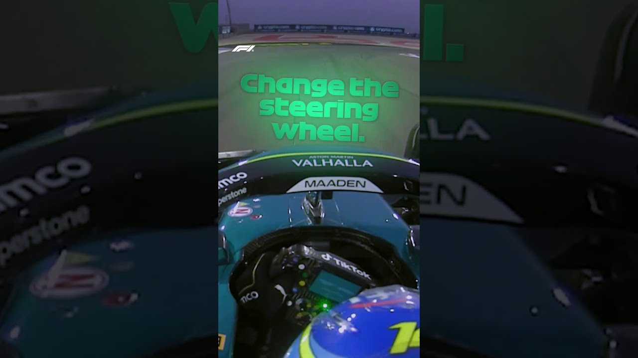 Alonso S Steering Wheel Came Off 