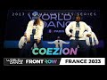 Coezion  team division  frontrow  world of dance france 2023  wodfr23