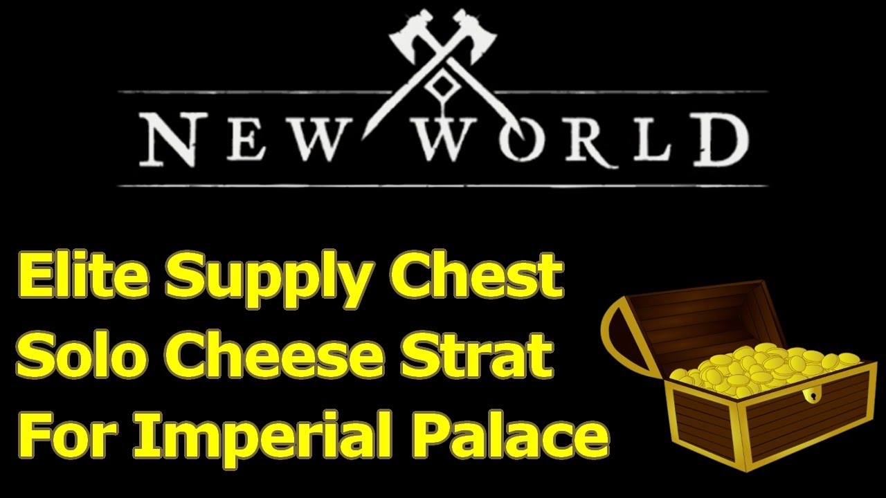 How to loot ALL elite supply chests SOLO at imperial palace, low pop