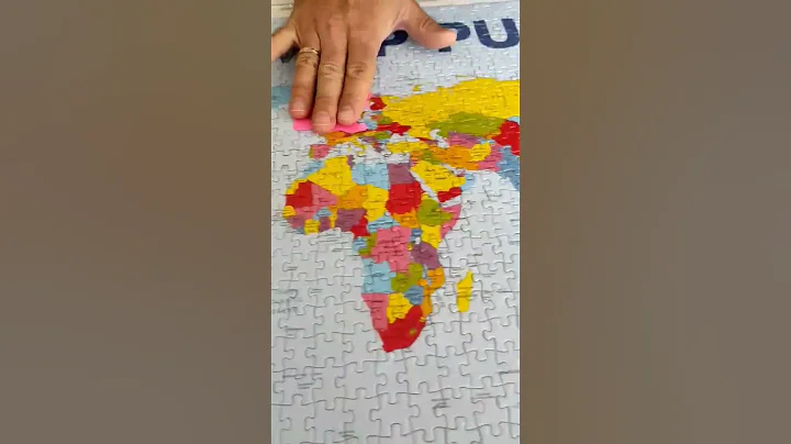 🗺️ Oddly Satisfying | The Last Piece of The Jigsaw Puzzle
