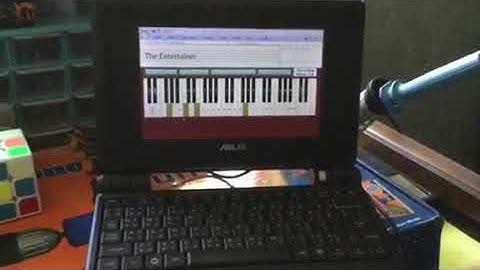 Recording Piano programmed in MS Excel
