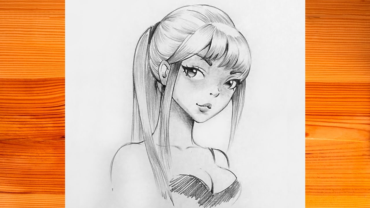 como-dibujar-una-chica-dibujo-a-l-piz-tutorial-face-drawing