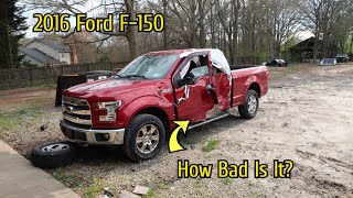 Rebuilding A Wrecked 2016 Ford F-150
