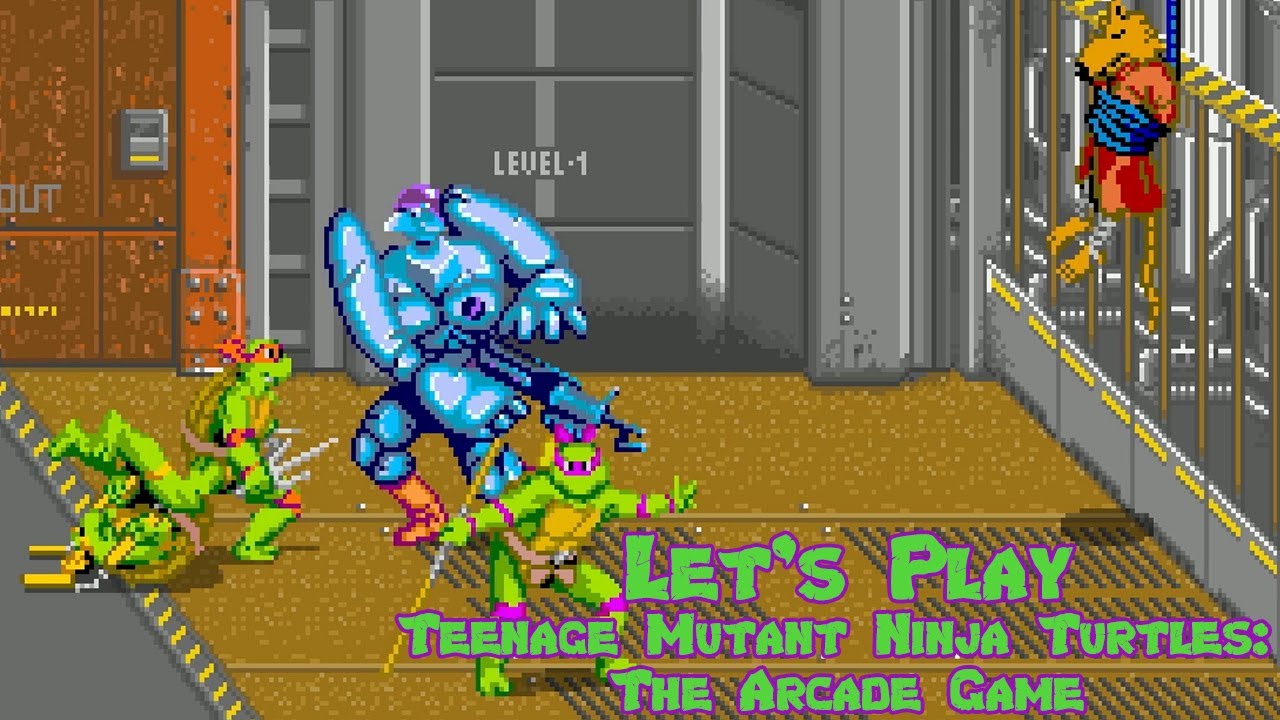 Let's Play Teenage Mutant Ninja Turtles (Arcade) - YouTube