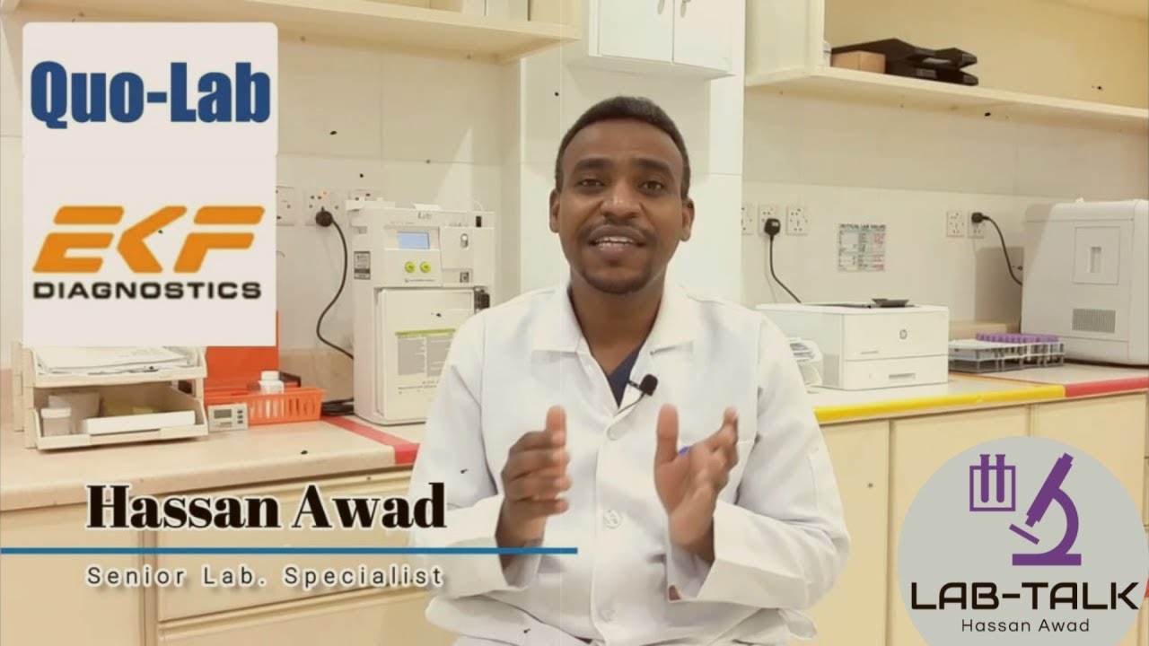 Quo-Lab analyzer for HbA1c practical| شرح عملي لفحص السكر التراكمي