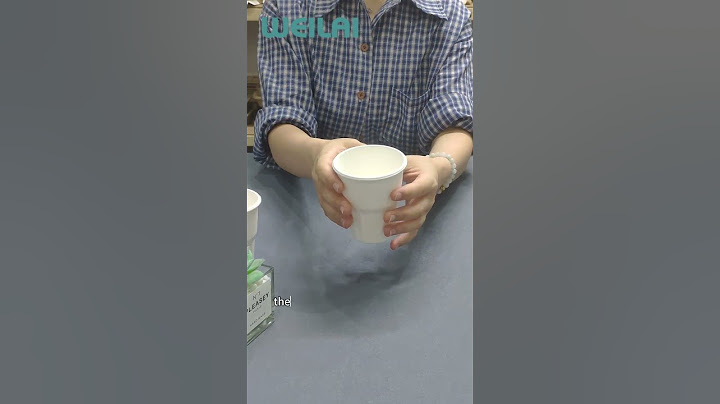 Elevate Your Drinkware – White Molded Fiber Cups #biodegradable #sustainableproducts #pulp #eco