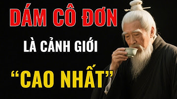 Dám Cô Đơn – Vì Sao Đây Là Cảnh Giới Cao Nhất? Cổ Nhân Dạy