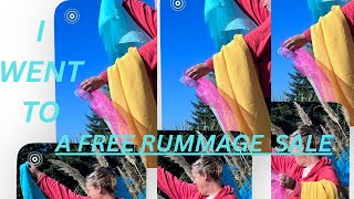I Went To the Theatre? #fabric #craft #sewing #free #rummagesale #art