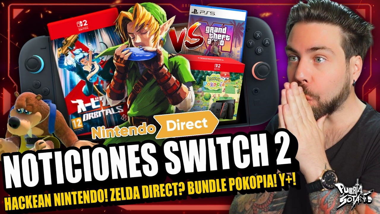 Nintendo Switch DISSIDIA 🔥BIG NEWS Nintendo Switch 2! Nintendo Hacked! Zelda Direct