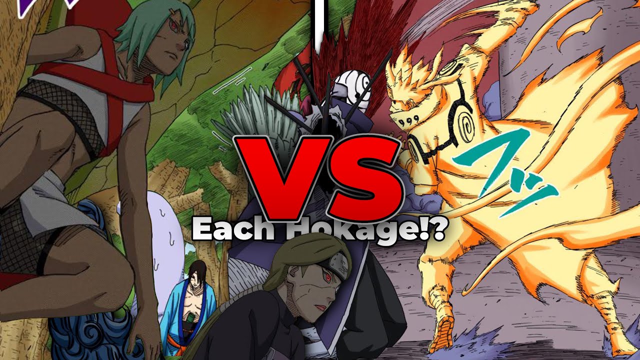 Each Hokage vs Obito & The Jinchuriki In Naruto’s Place!