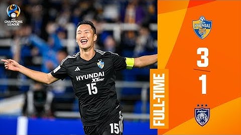 #ACL - Group I | Ulsan Hyundai FC (KOR) 3 - 1 Johor Darul Ta'zim (MAS)
