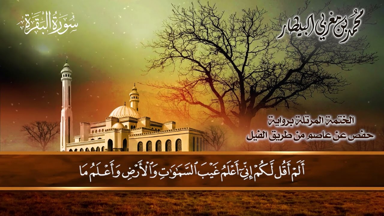 ٢ سورة( البقرة) الشيخ محمد بن مغربي البيطار