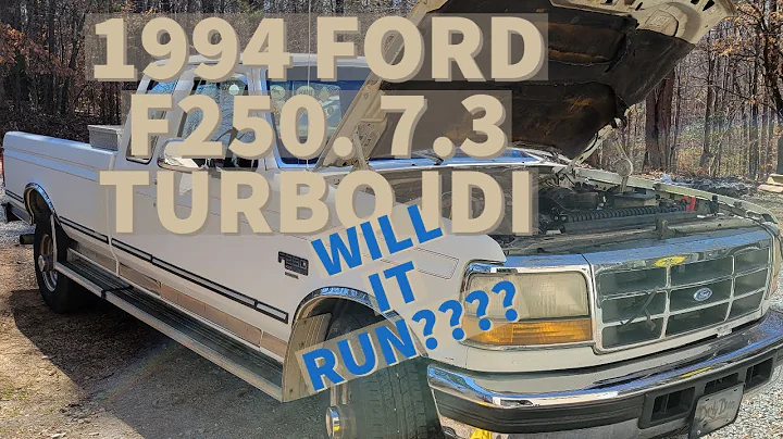 1994 FORD F250 7.3 TURBO IDI. WILL IT RUN. ????