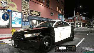 GTA V - LSPDFR 0.4.9🚔 - LA Revo - LAPD - New Realistic Radio UI (short video) - 4k