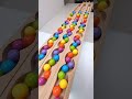marble Run Race ASMR #83 Wooden Wave Course Colorful Marbles #marblerun #marblerunrace #asmr