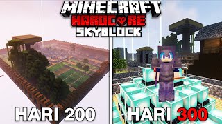 300 Hari Minecraft Hardcore Tapi di Pulau Melayang