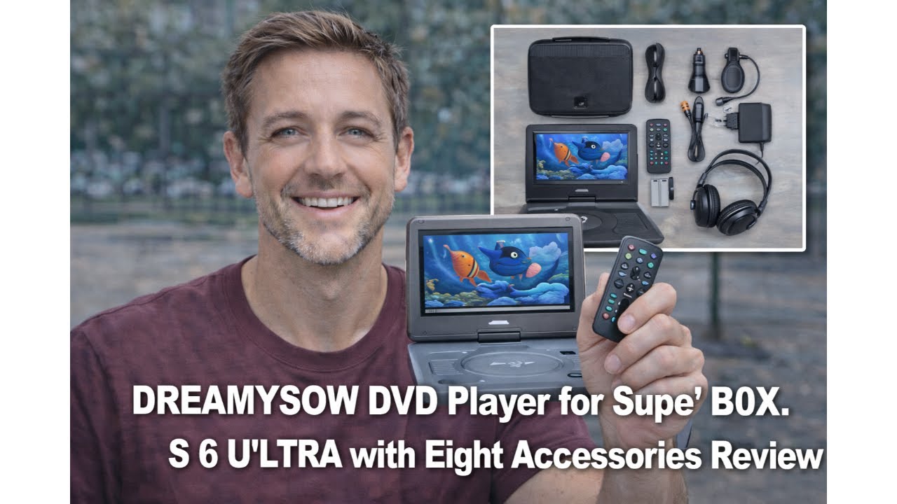 📀 Обзор DVD-плеера DREAMYSOW для SuperBox S6 Ultra – стоит ли он своих денег с аксессуарами? 🎬