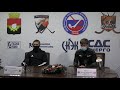 Пресс-конференция по итогам матча "Кузбасс" - "Байкал-Энергия".