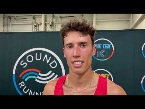 Nico Young after winning 3k at JDL