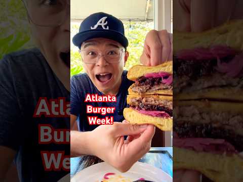 Eating BURGERS for Atlanta Burger Week!