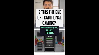 Is this the END of traditional gaming? Mind-blowing way to play TETRIS