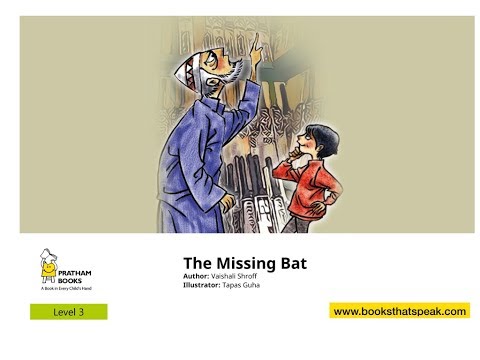 the-missing-bat---english---kids-stories---pratham-books