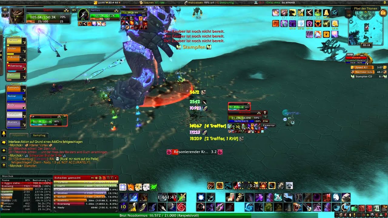 WoW - Added VS Morchok (Normal-10) - EU Dun Morogh [HD]