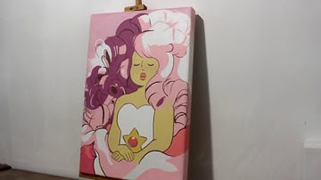 Painting Process: Rose Quartz | Steven Universe
