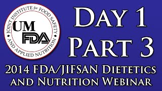 2014 Dietetics and Nutrition Webinar - Proposed Rule on Serving Sizes for Nutrition Labeling